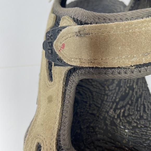 Teva Terra Sandals Water Sport Hiking Men’s Size 8 6702 Brown Hook And Loop - Picture 5 of 13